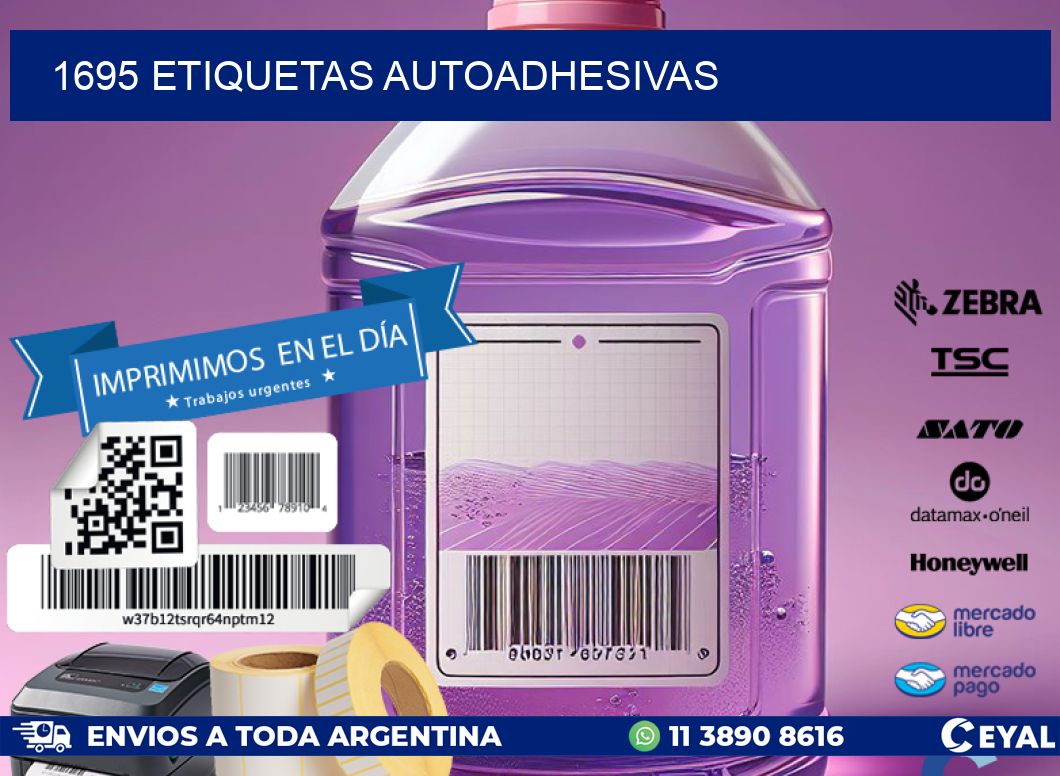 1695 ETIQUETAS AUTOADHESIVAS