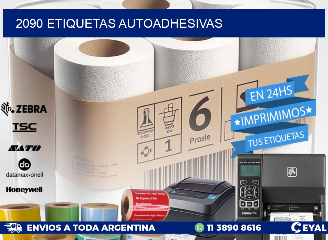 2090 ETIQUETAS AUTOADHESIVAS