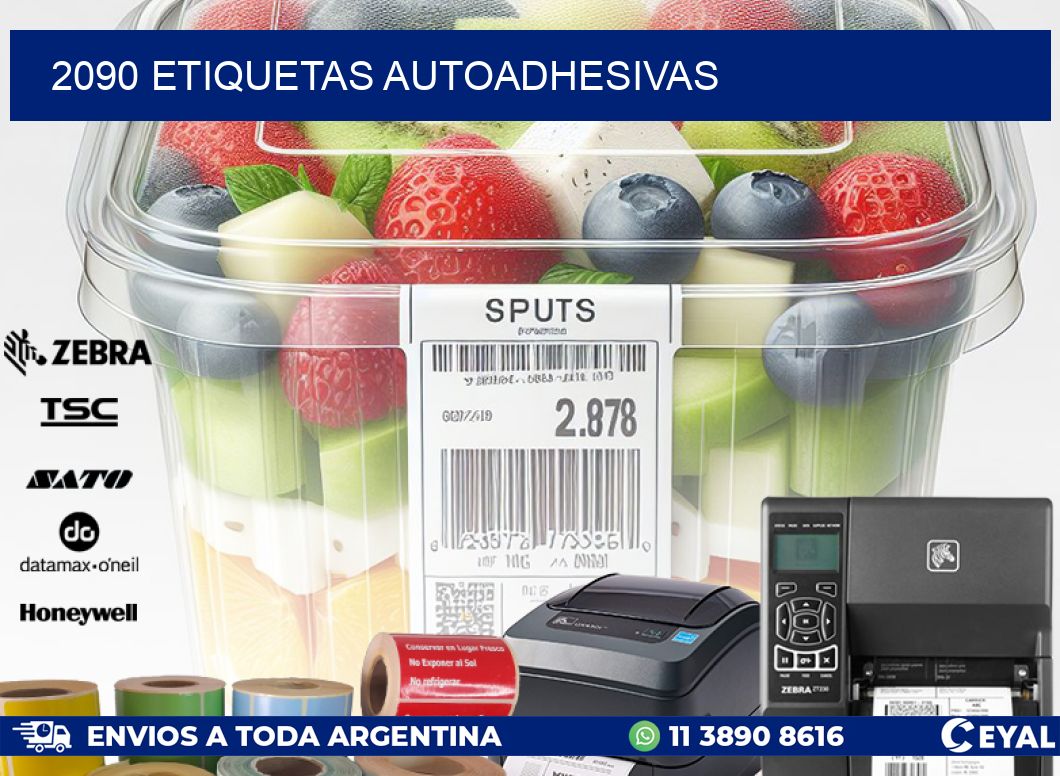 2090 ETIQUETAS AUTOADHESIVAS