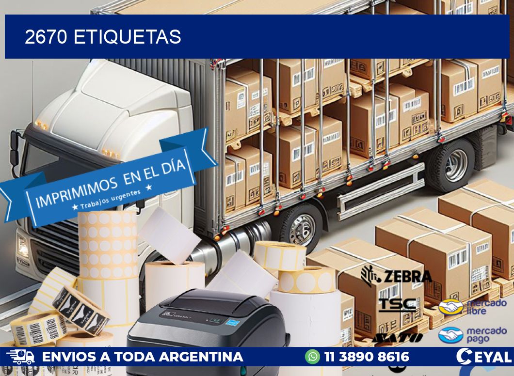 2670 ETIQUETAS