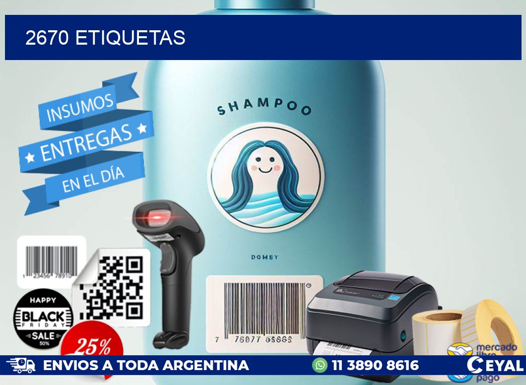2670 ETIQUETAS
