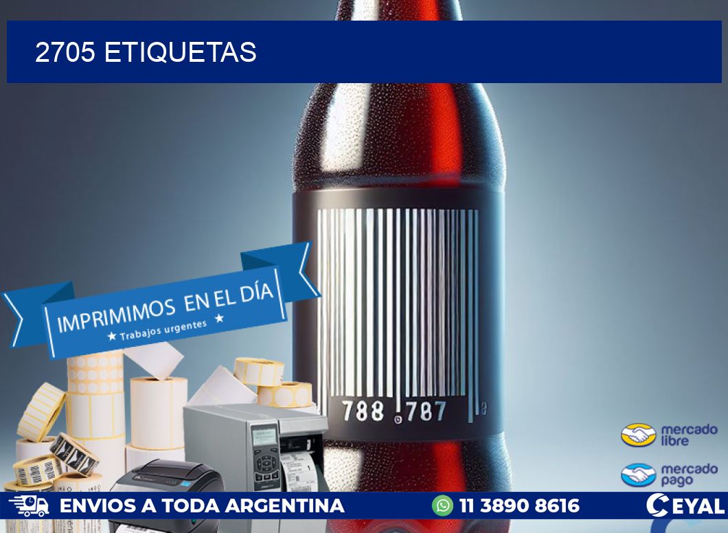 2705 ETIQUETAS
