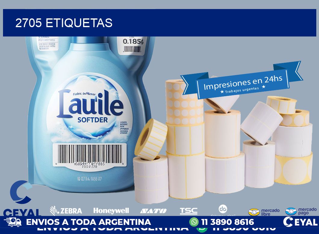 2705 ETIQUETAS