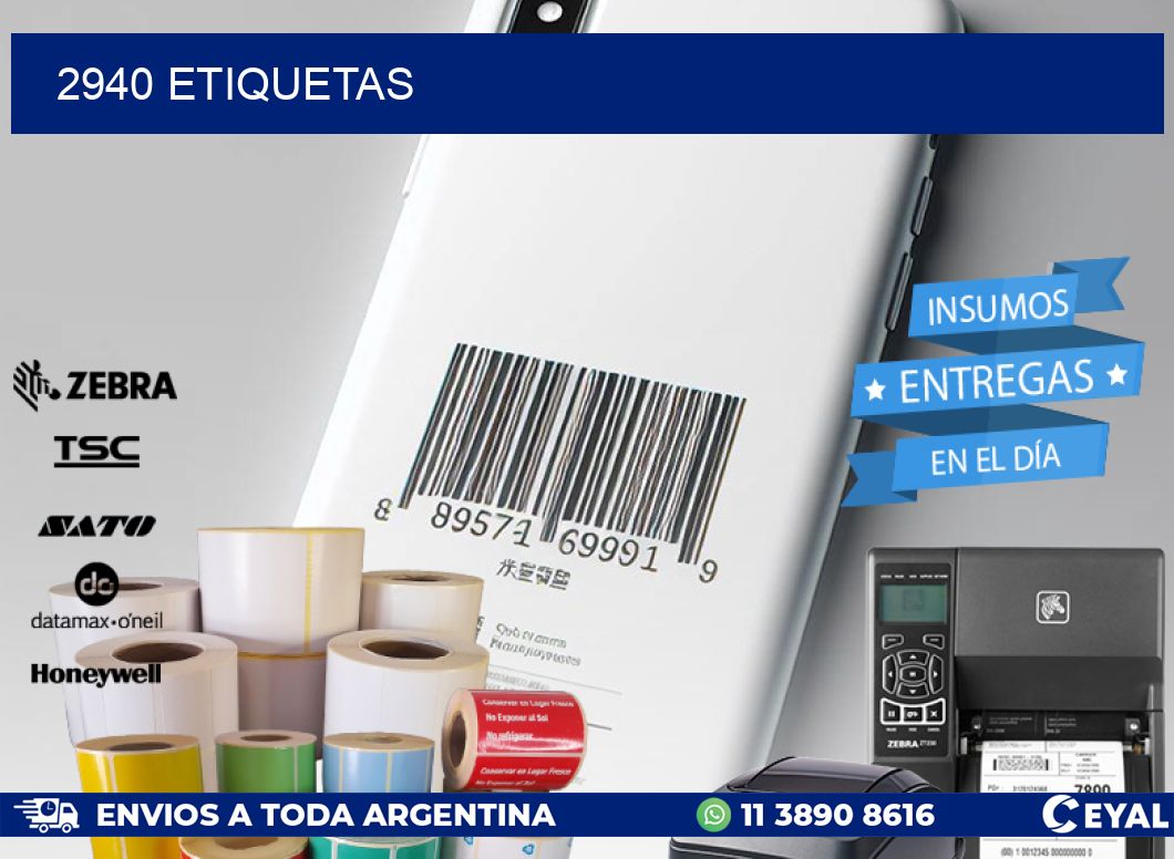 2940 ETIQUETAS