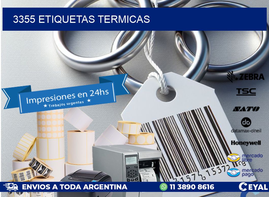 3355 ETIQUETAS TERMICAS