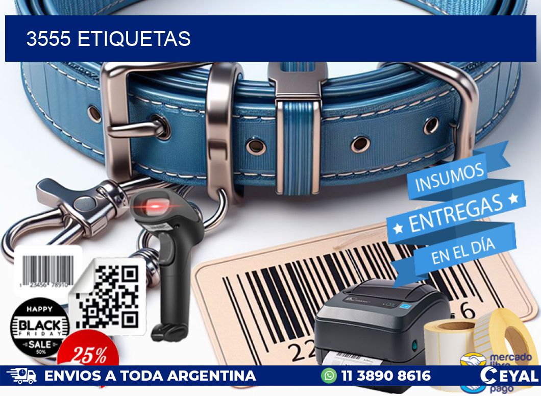 3555 ETIQUETAS