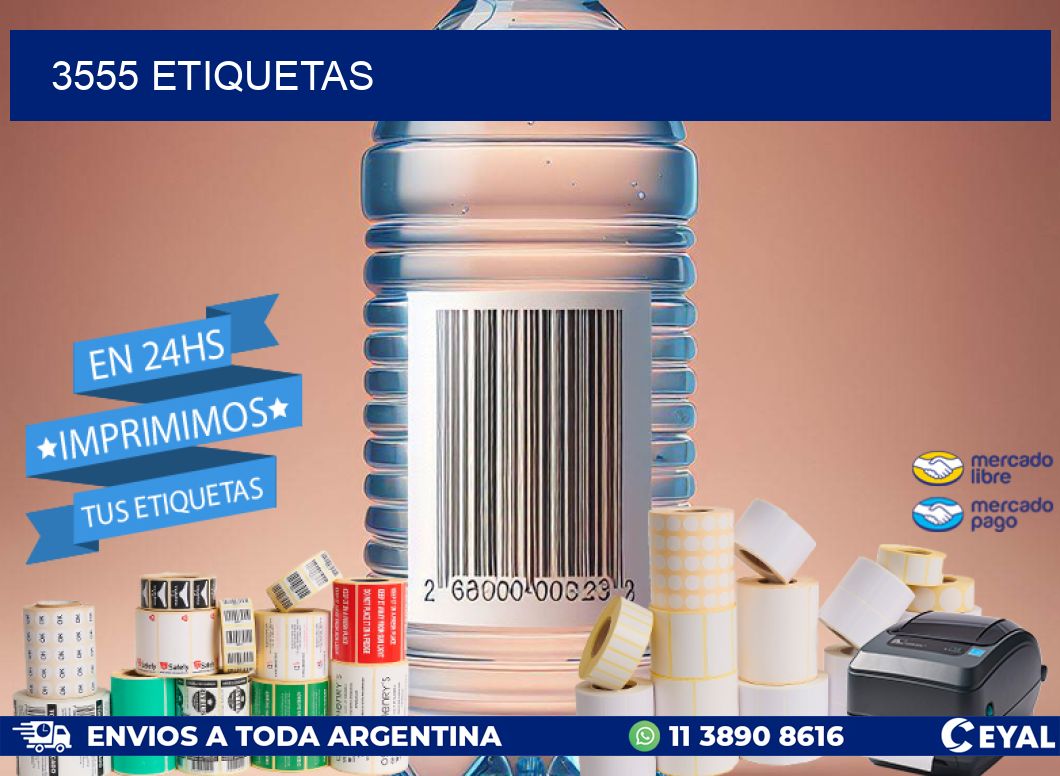 3555 ETIQUETAS