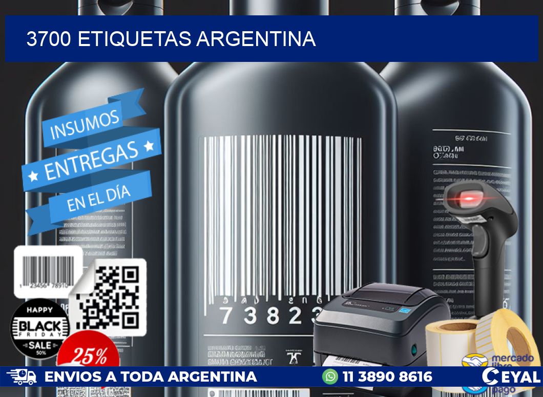 3700 ETIQUETAS ARGENTINA