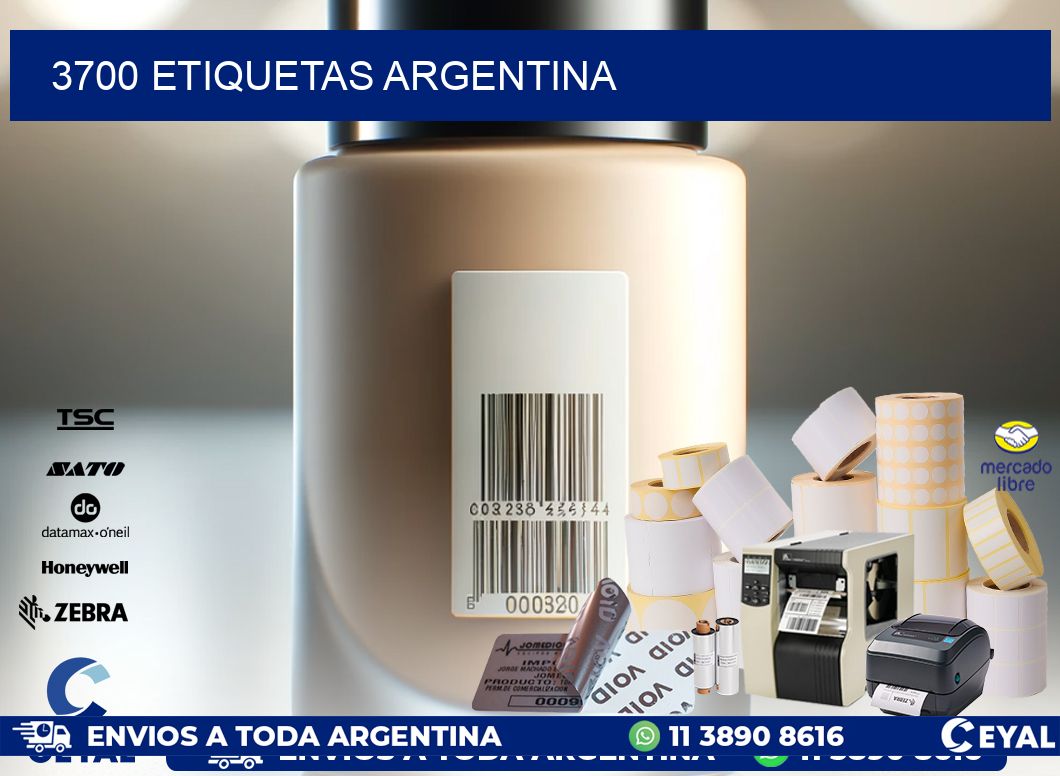 3700 ETIQUETAS ARGENTINA