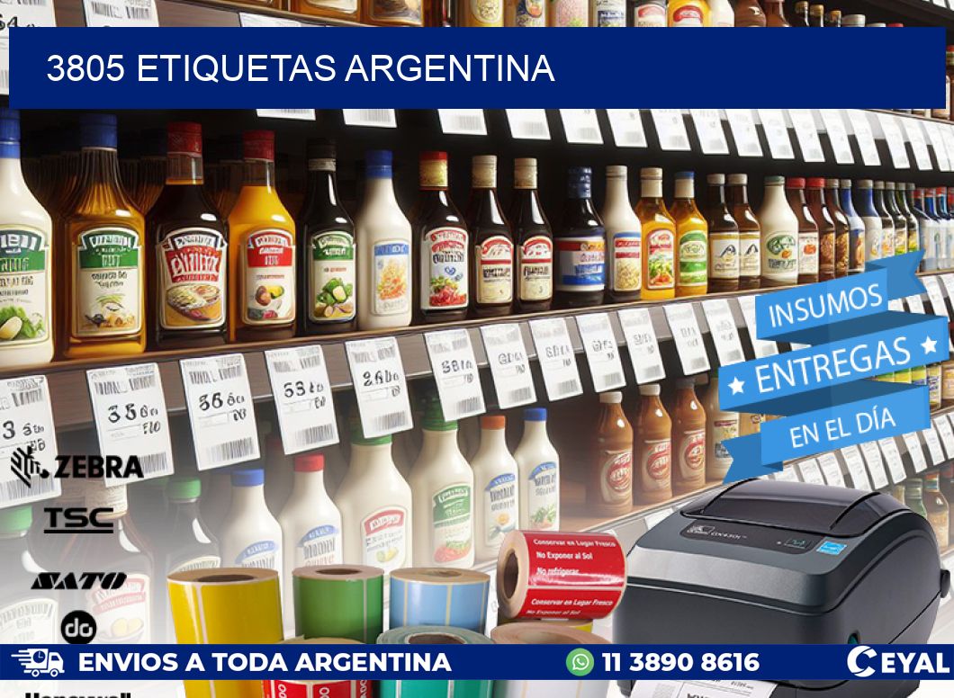 3805 ETIQUETAS ARGENTINA