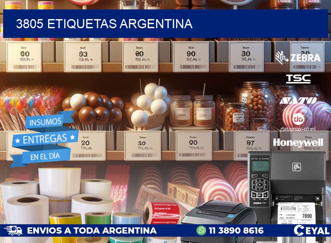 3805 ETIQUETAS ARGENTINA