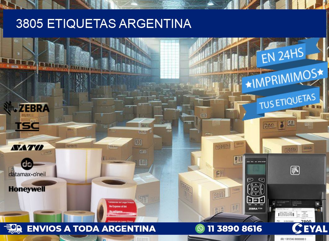 3805 ETIQUETAS ARGENTINA
