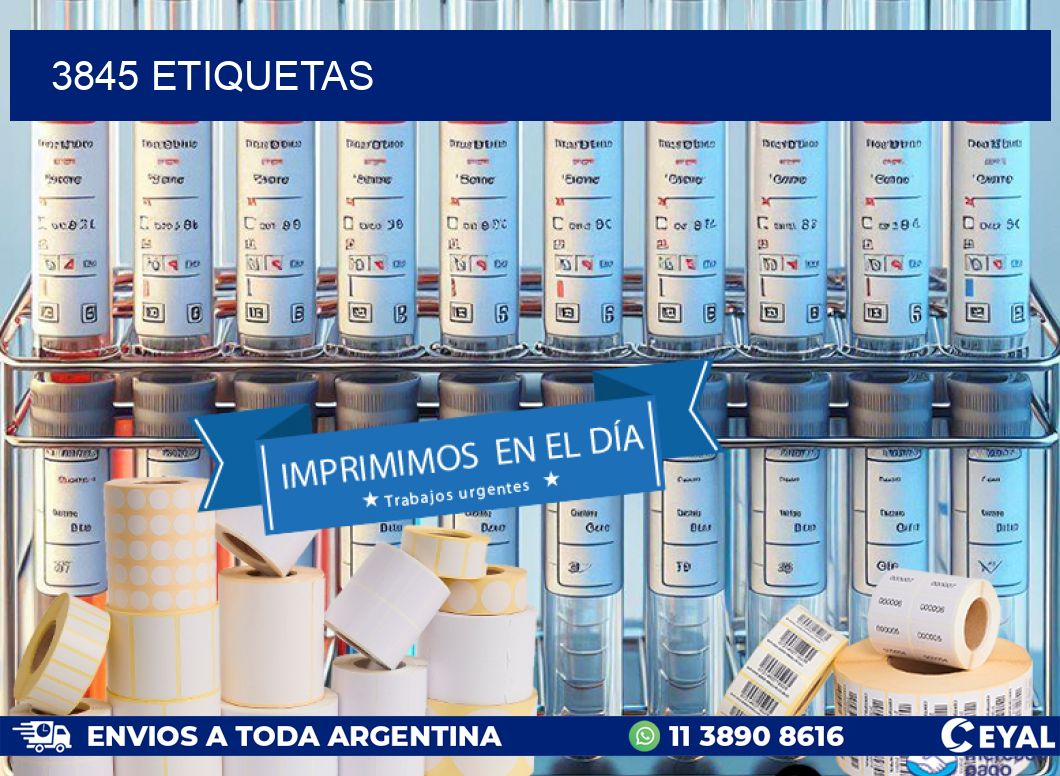 3845 ETIQUETAS