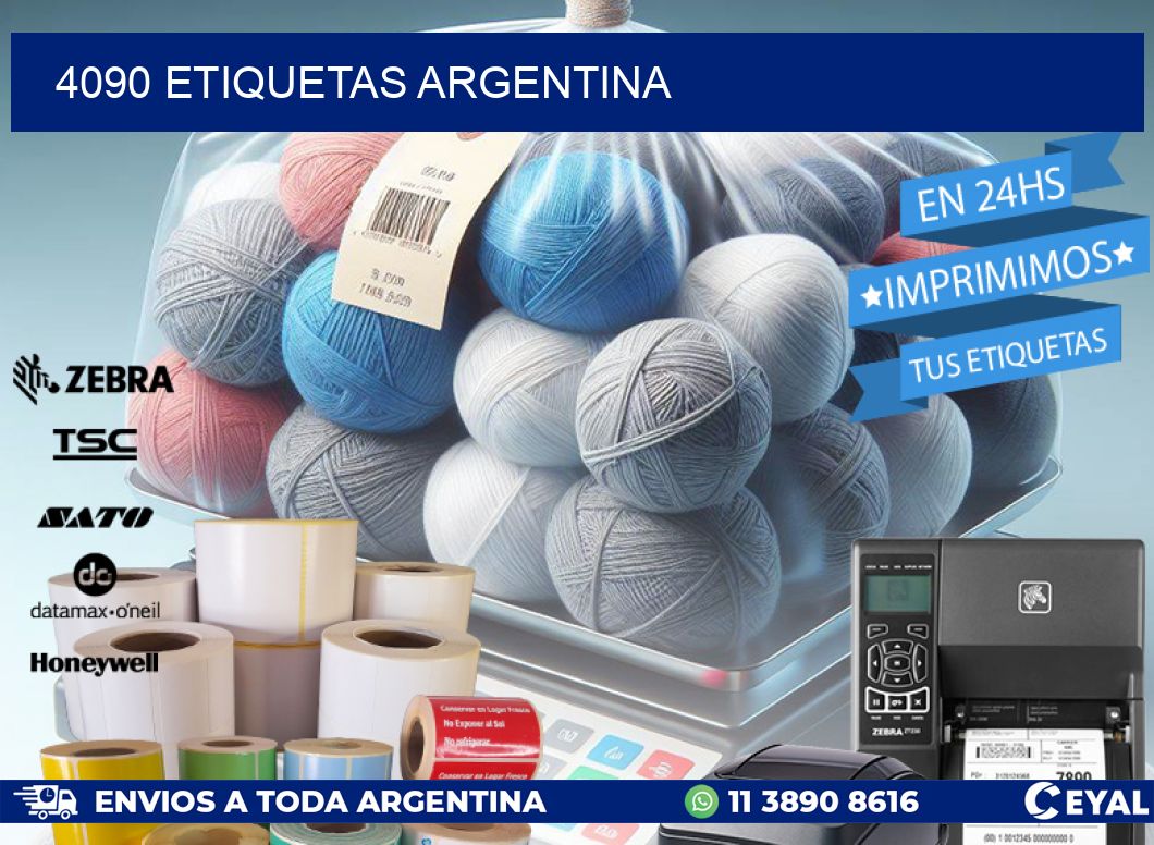 4090 ETIQUETAS ARGENTINA