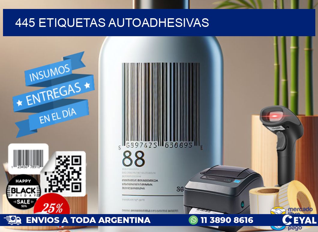 445 ETIQUETAS AUTOADHESIVAS