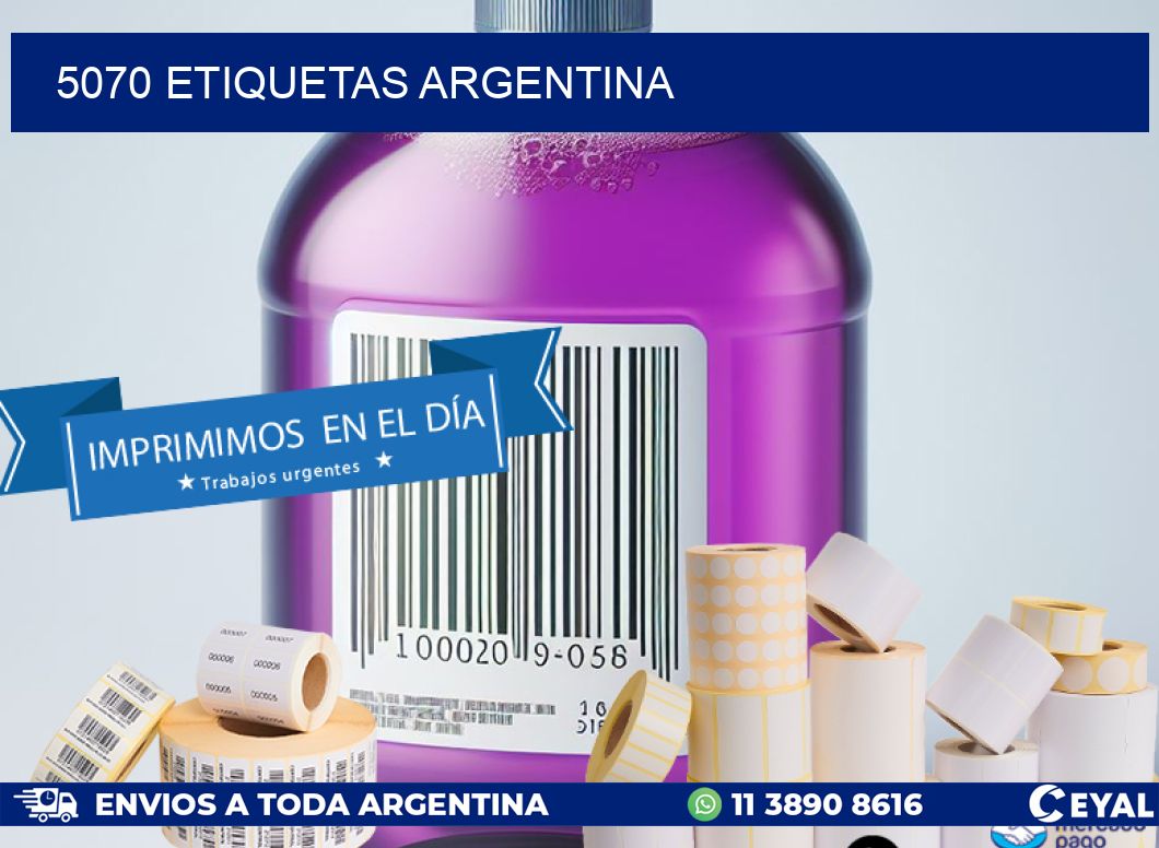 5070 ETIQUETAS ARGENTINA