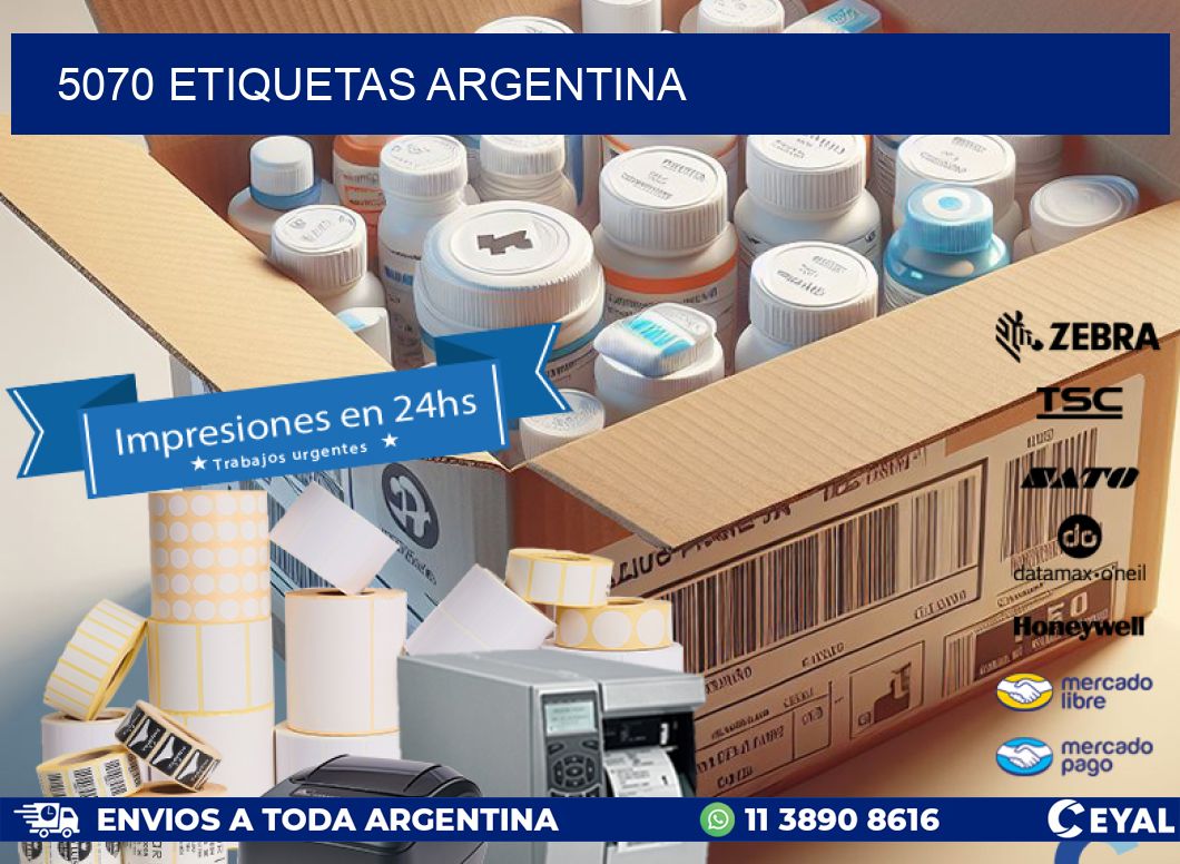 5070 ETIQUETAS ARGENTINA