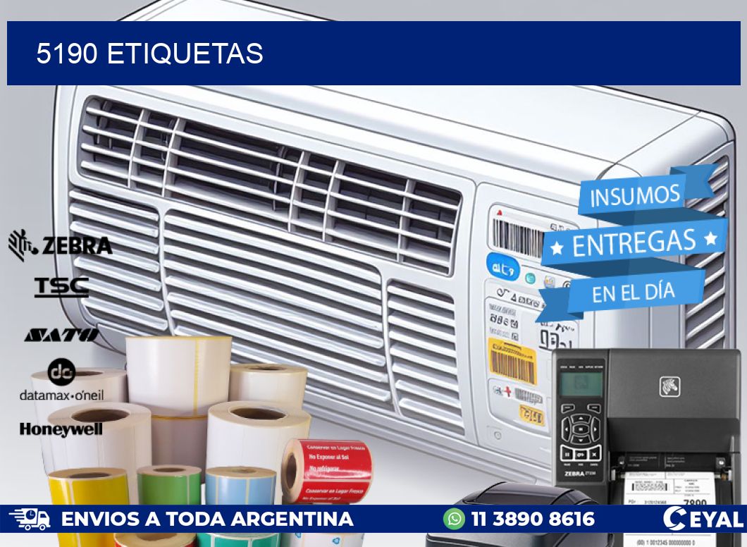 5190 ETIQUETAS