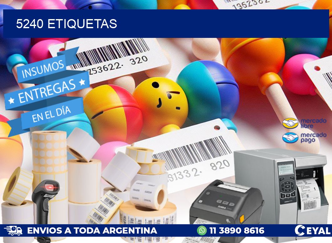 5240 ETIQUETAS