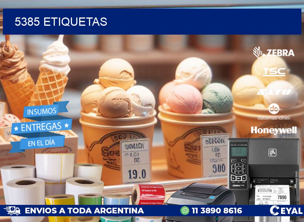 5385 ETIQUETAS
