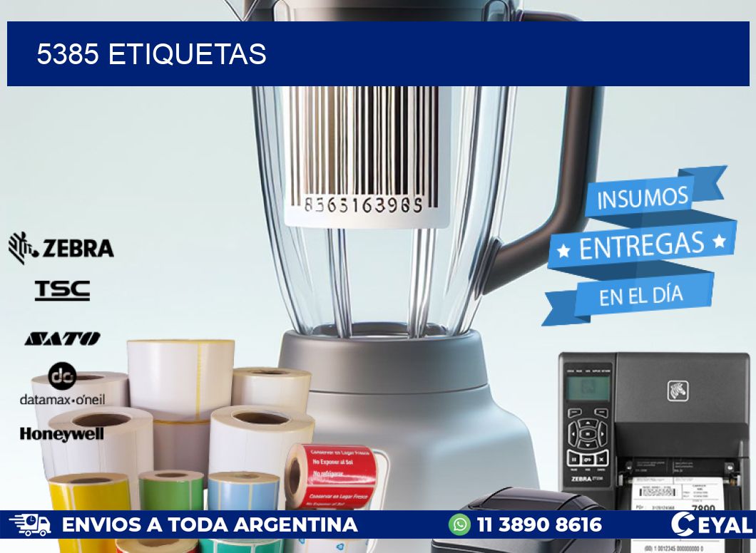 5385 ETIQUETAS