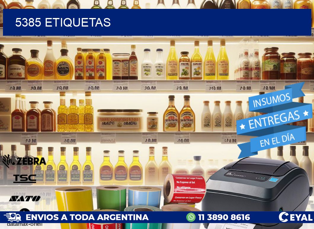 5385 ETIQUETAS