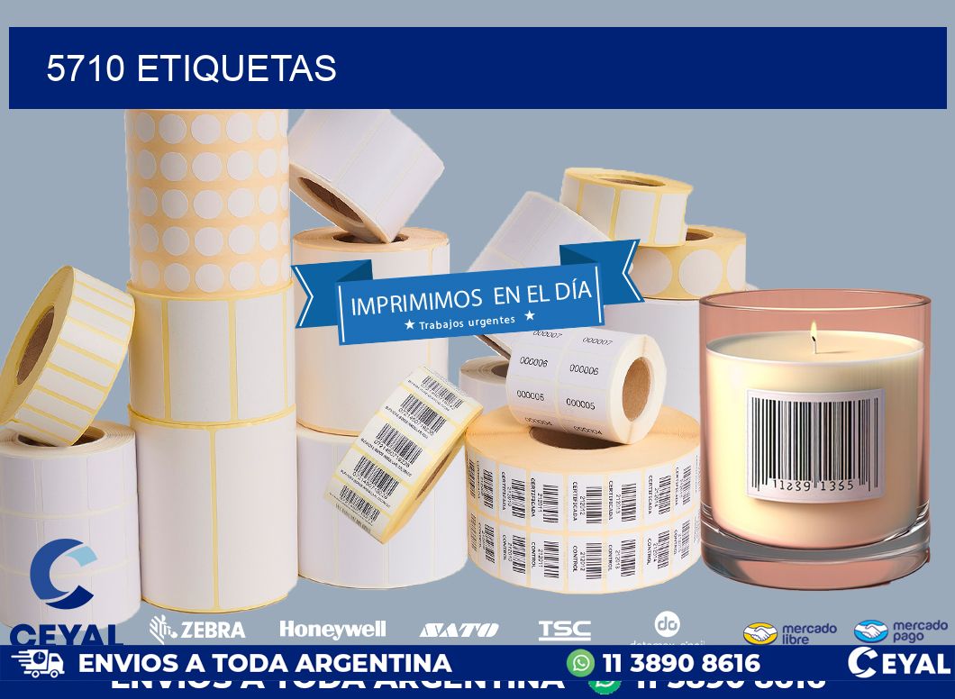 5710 ETIQUETAS