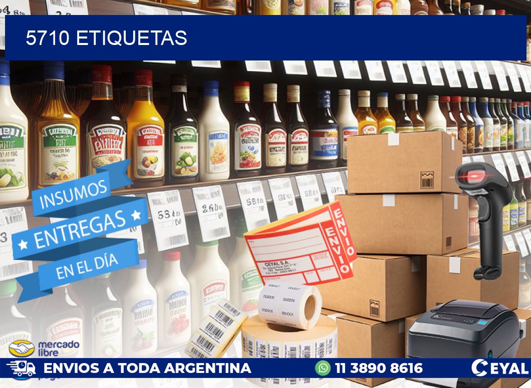 5710 ETIQUETAS