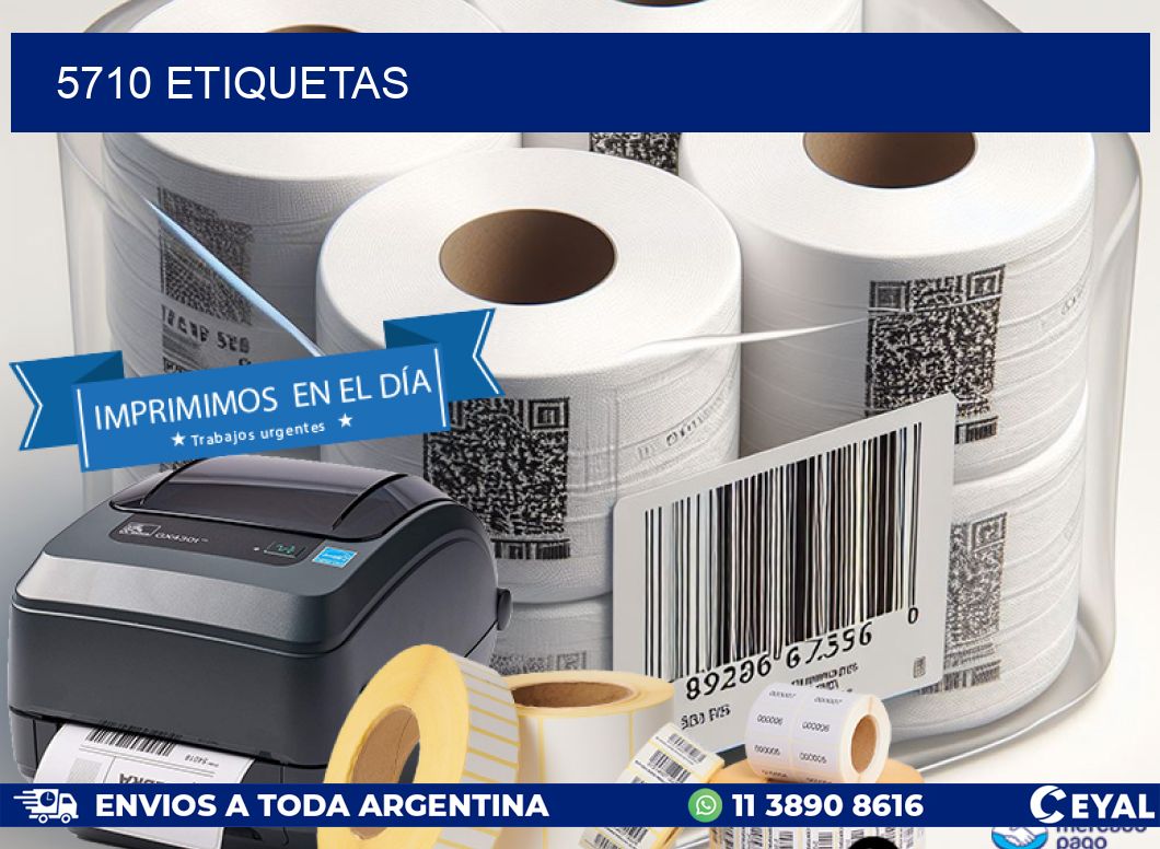 5710 ETIQUETAS