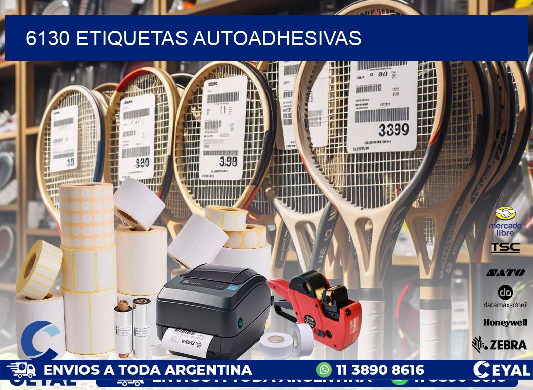 6130 ETIQUETAS AUTOADHESIVAS