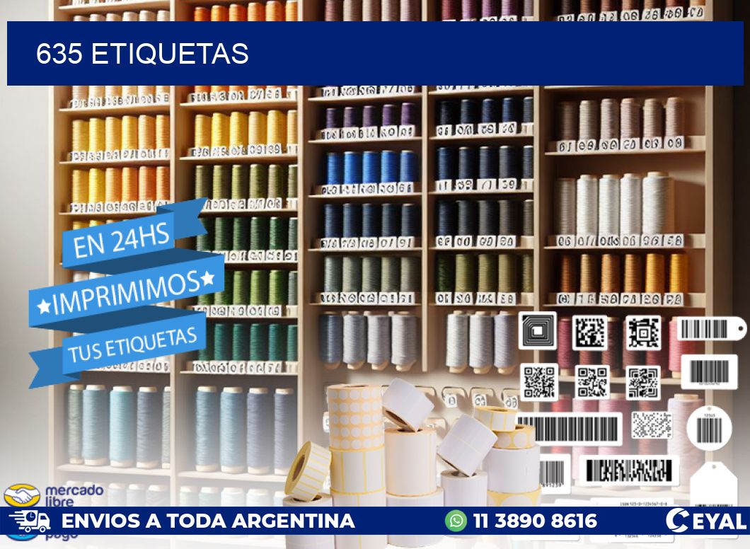 635 ETIQUETAS