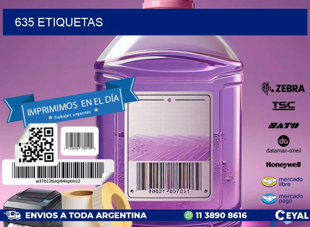 635 ETIQUETAS