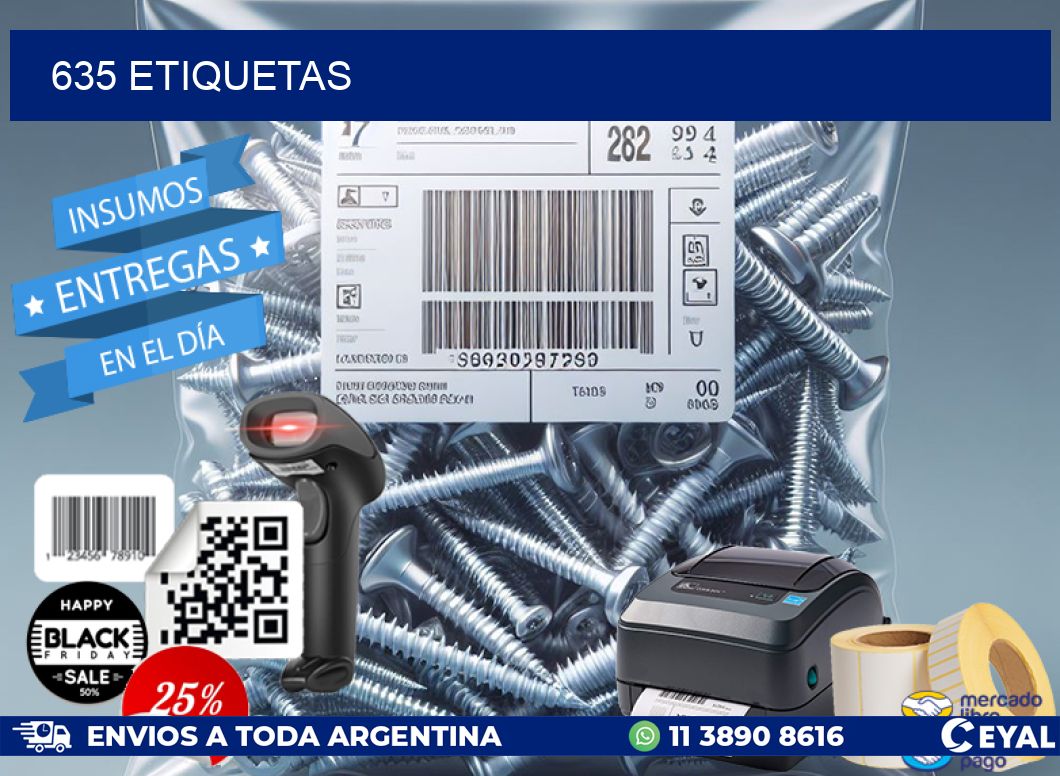 635 ETIQUETAS