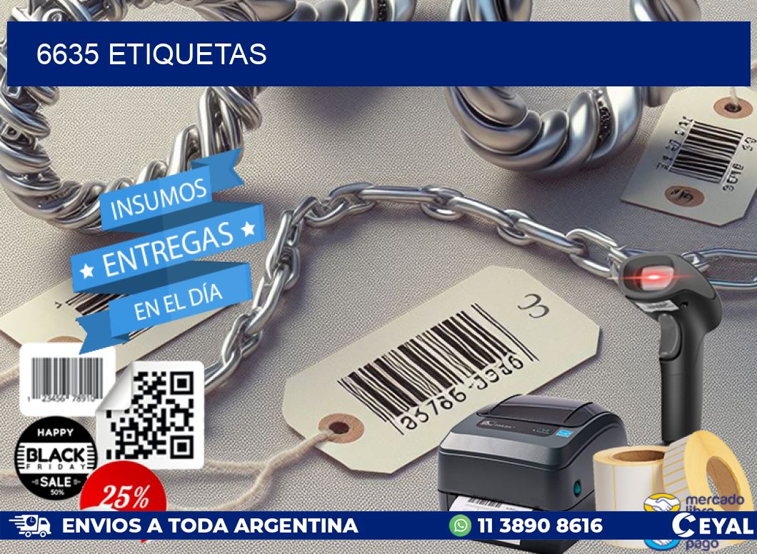 6635 ETIQUETAS