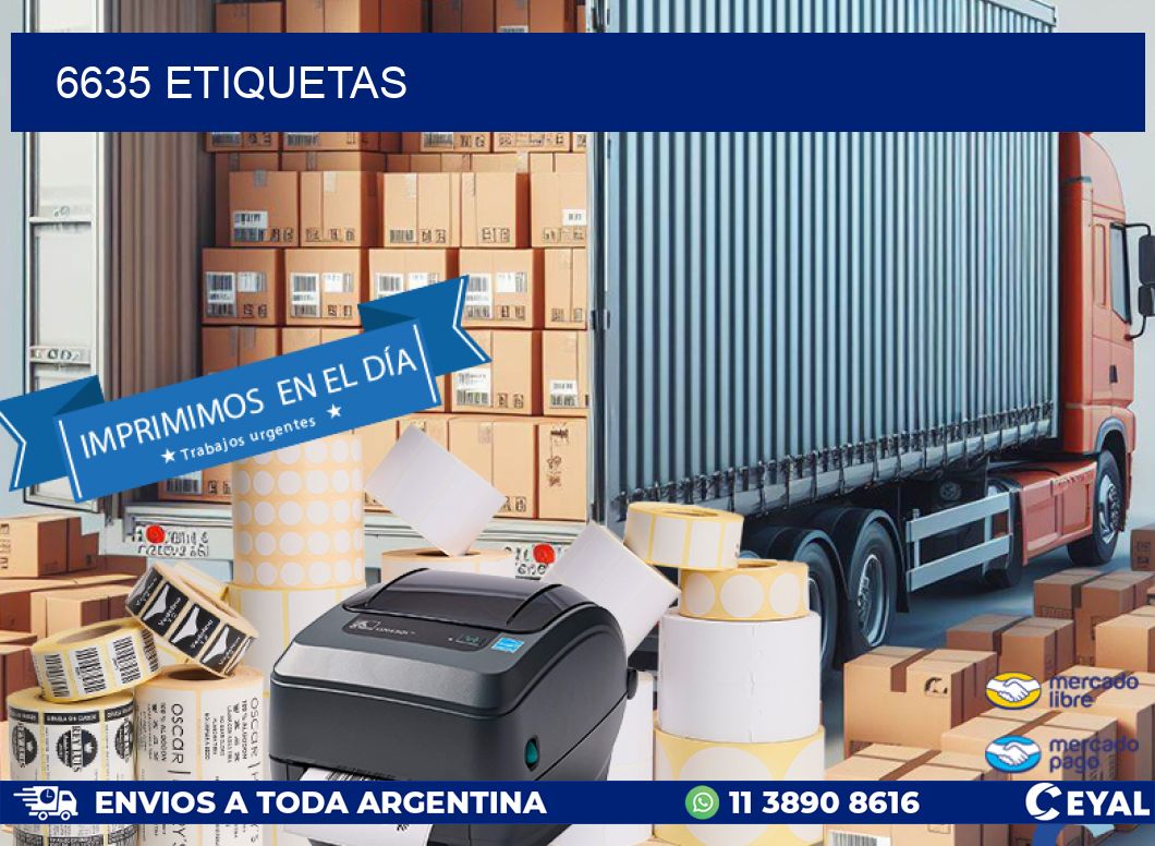 6635 ETIQUETAS