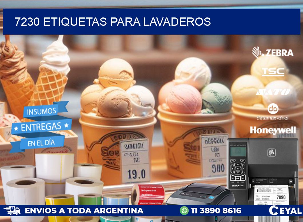 7230 ETIQUETAS PARA LAVADEROS