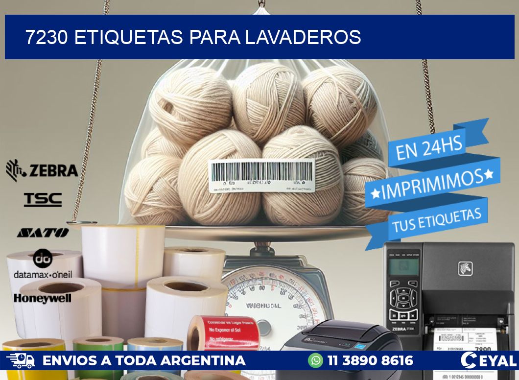 7230 ETIQUETAS PARA LAVADEROS