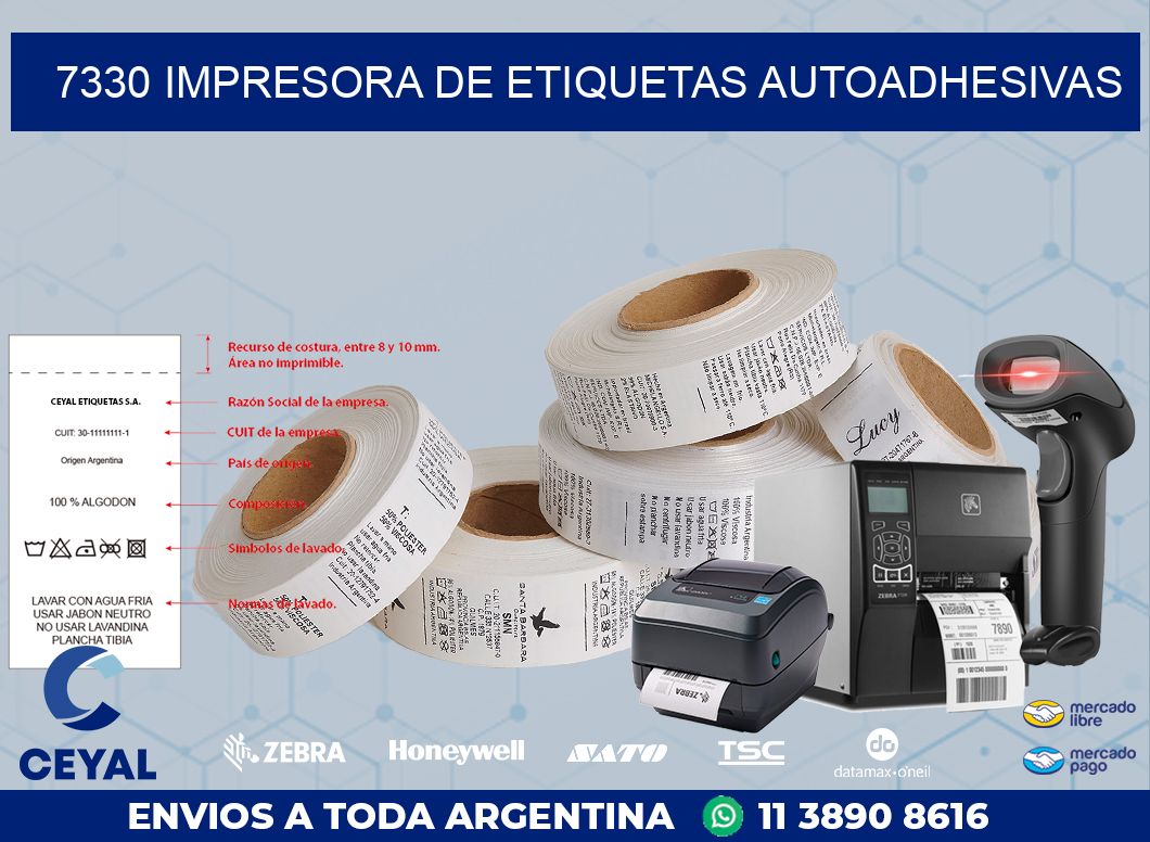 7330 IMPRESORA DE ETIQUETAS AUTOADHESIVAS