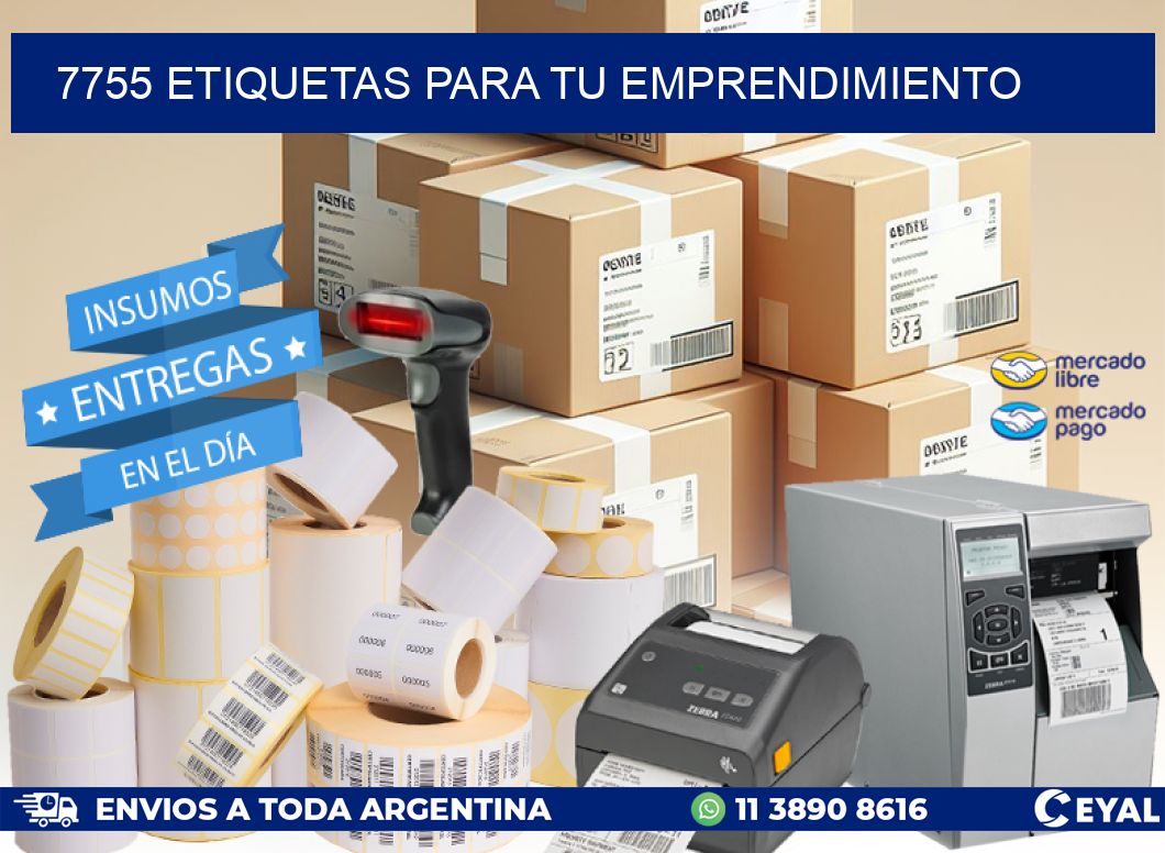 7755 ETIQUETAS PARA TU EMPRENDIMIENTO