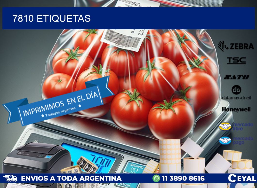 7810 ETIQUETAS