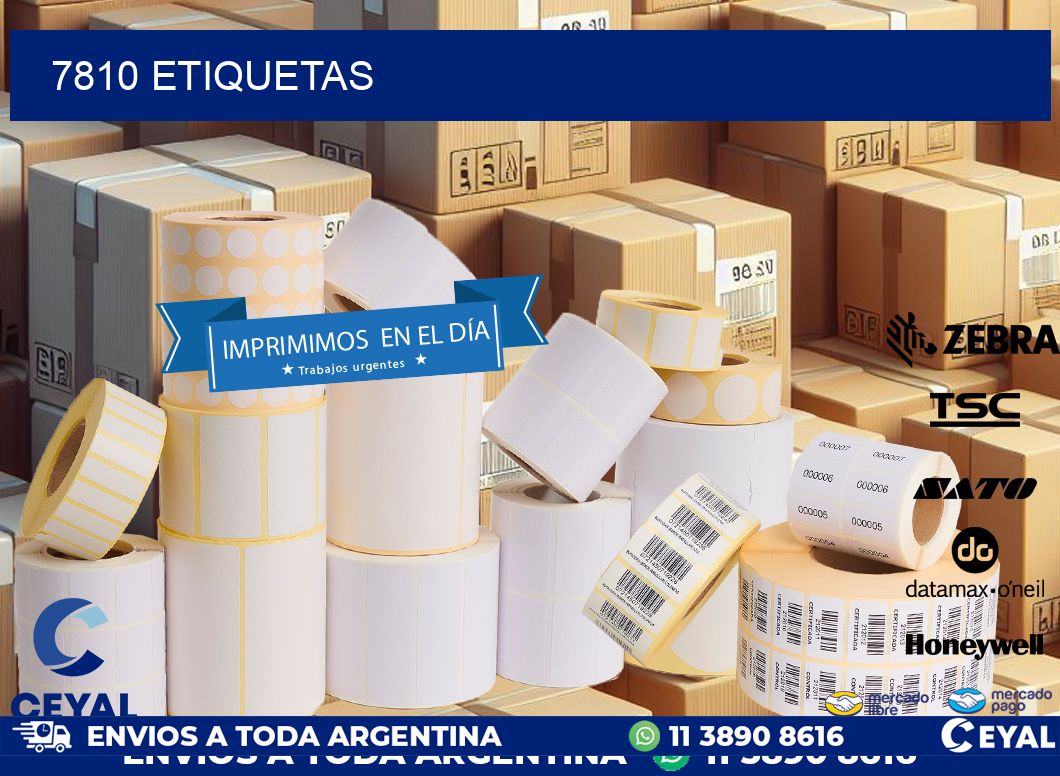 7810 ETIQUETAS