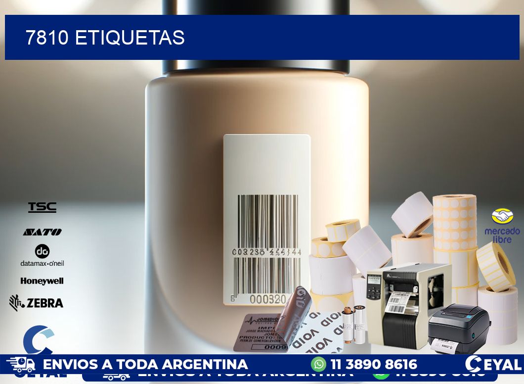 7810 ETIQUETAS