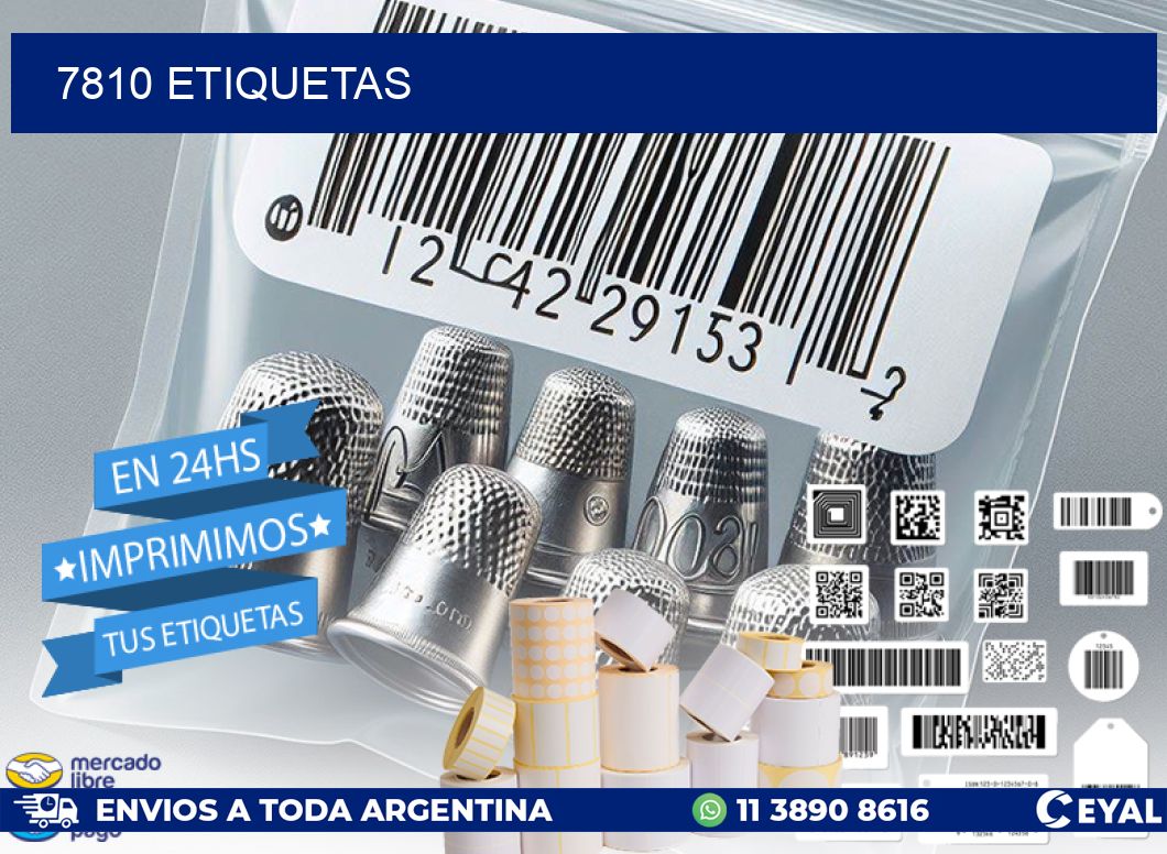 7810 ETIQUETAS