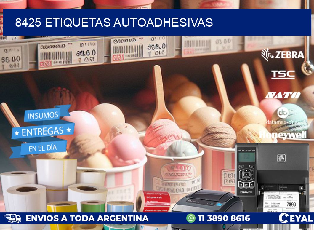 8425 ETIQUETAS AUTOADHESIVAS