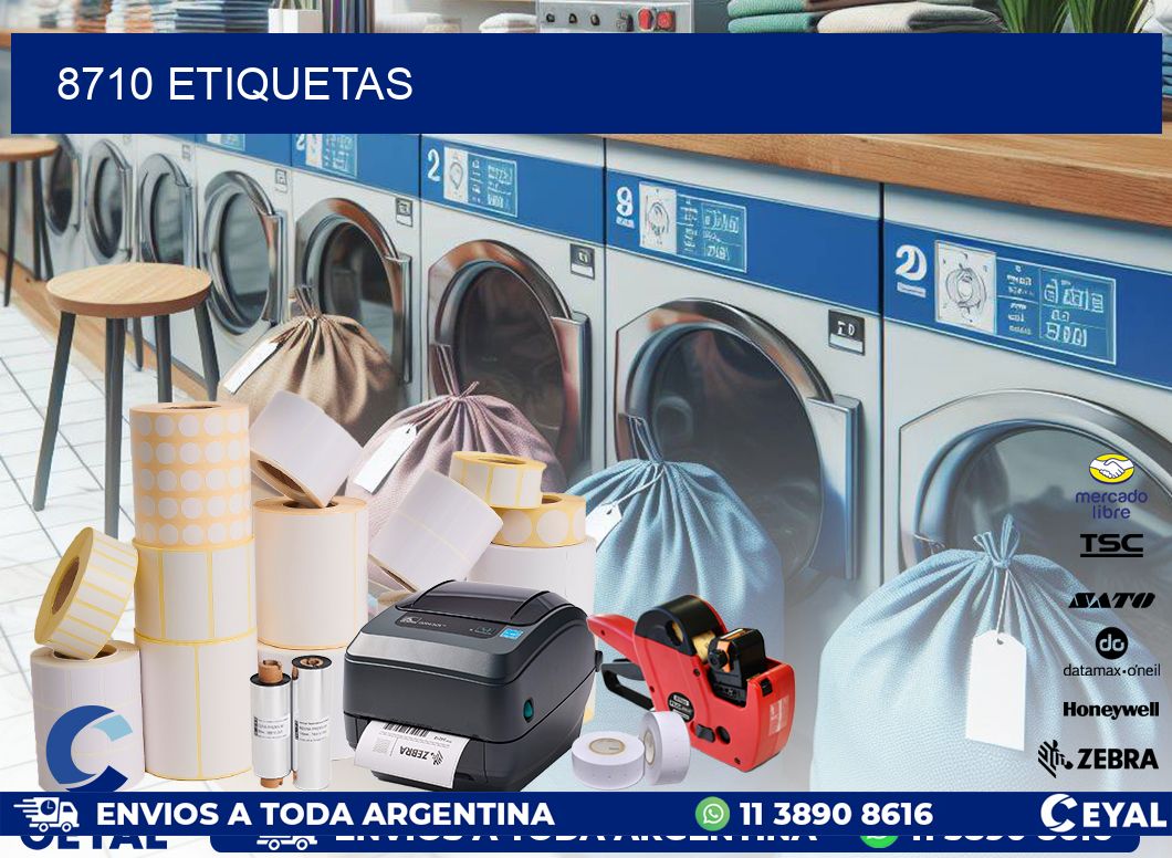 8710 ETIQUETAS
