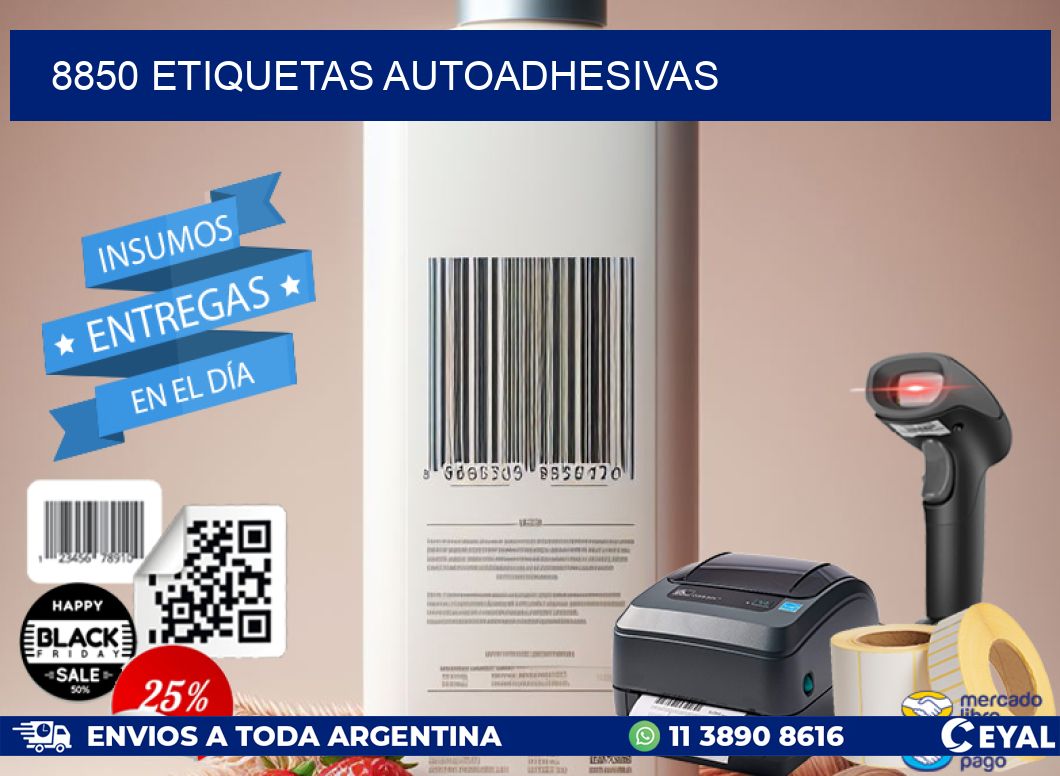 8850 ETIQUETAS AUTOADHESIVAS