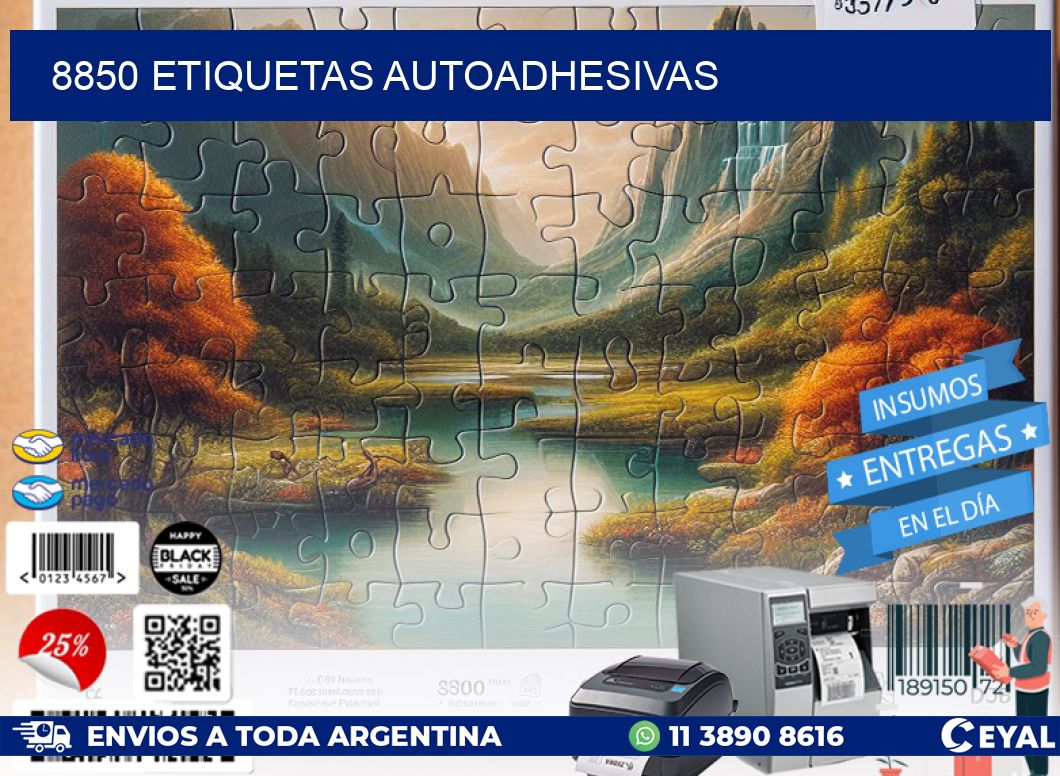 8850 ETIQUETAS AUTOADHESIVAS
