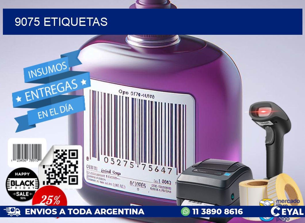 9075 ETIQUETAS