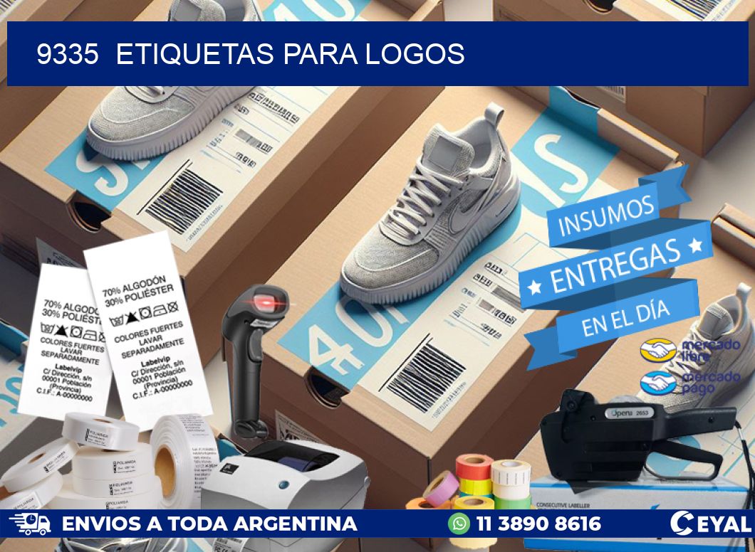9335  ETIQUETAS PARA LOGOS