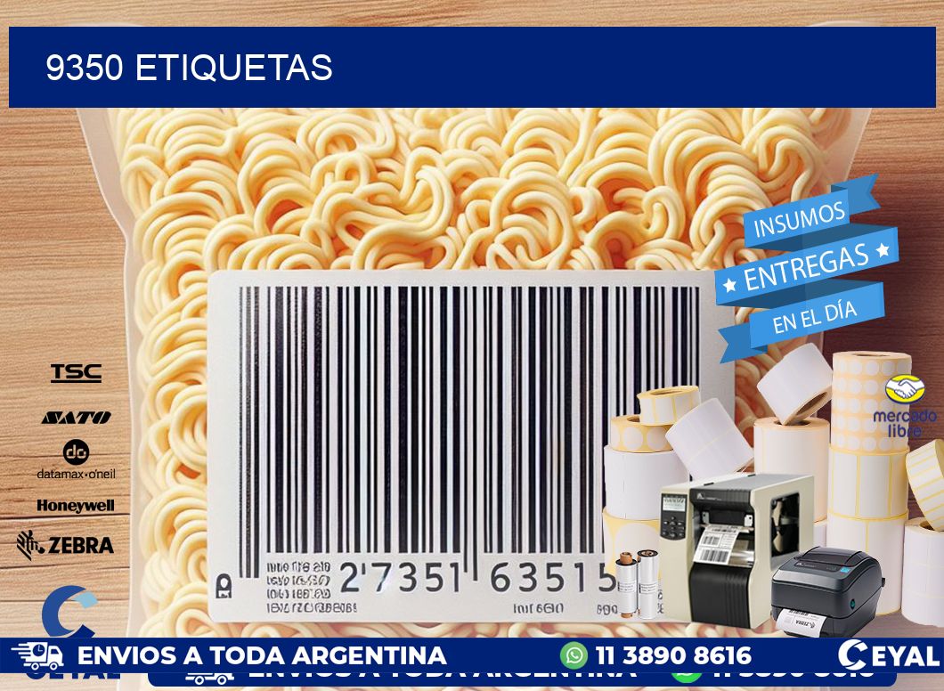 9350 ETIQUETAS